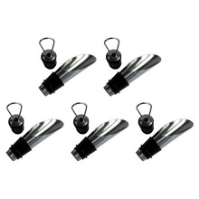 5X Edelstahl Wein Stopper Pourer Metall Wein Gießablauf Bar Home Wein Set Wein Stopper Champagner Stopper