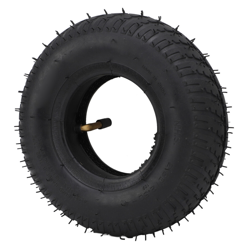 2.80/2.50-4 Tire & Tube Set With Tr87 Bent Valve For Carts & Scooters 8281390990610