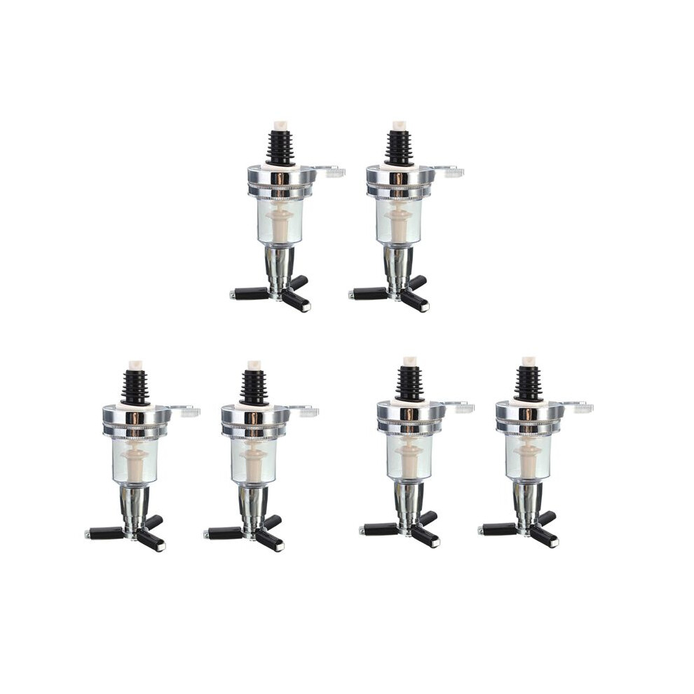 6Pcs 45Ml/1.5Oz Bar Butler Wall Mounted Replacement Nozzle Shot Dispenser For Revolving Liquor Caddy Bottle Holder 6033108121142