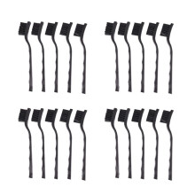 20 Pcs Black Non Slip Handle PCB Rework ESD Anti Static Dust Brush 17cm