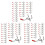 75X Single Pegboard Hooks 50mm Board Slat Wall Retail Display Shop Peg Fits 25mm 2