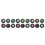 18Pieces  Retro Vinyl Disc Drink Coasters 1