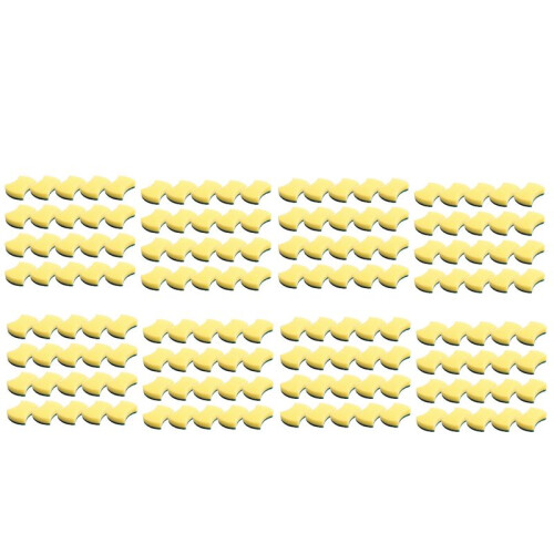 160 PCS Cleaning Scrub Sponge for Kitchen Tableware Bathroom Car Wash Scrub Sponge Pad 1