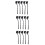 15 Pcs Black Non Slip Handle PCB Rework ESD Anti Static Dust Brush 17cm 1