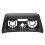 2X 9 Zoll Autoblende für 2000-2010  Lancer IX 2Din Blende Audio Fitting Adapter Panel Frame Kit AutozubehöR 4
