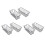 6 Pack Wall Grid Panel Hanging Wire Basket,Grid Wall Storage Basket,Wall Mount Baskets Display Shelves for Kitchen,Home 1