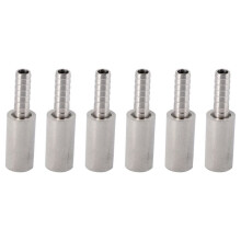 6X 0.5 Diffusion Stone Steel Beer Carbonation Aeration for Kegged Beer Wine Tools Bar Accessories