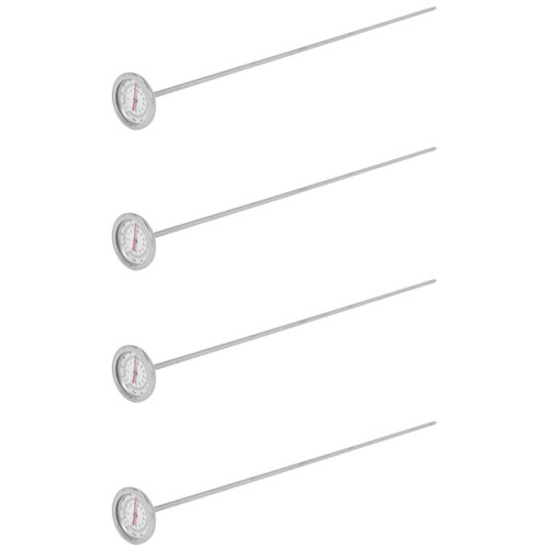 4X Termômetro de Solo de Composto de Haste Longa - Aço Inoxidável de Resposta Rápida 20 Polegadas - Sonda de MediçãO - Fahrenheit e Celsius
