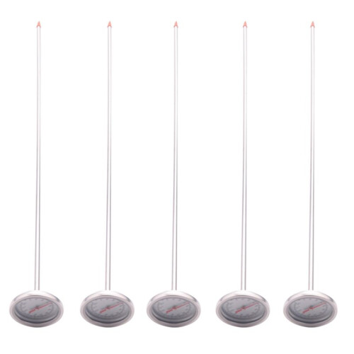 6X Termômetro de Solo Composto 20 Polegadas 50 cm de Comprimento de Aço Inoxidável de Qualidade Alimentar Premium Sonda Detector de MediçãO