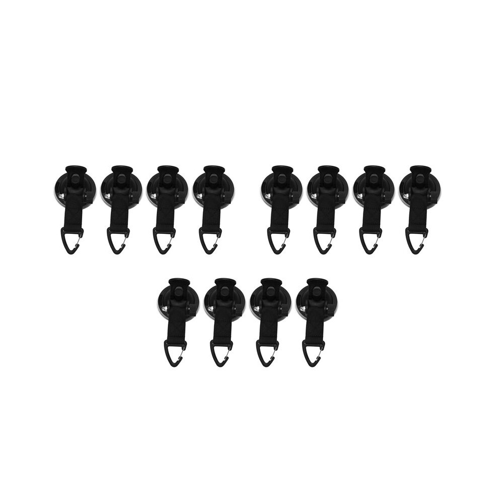 12Pcs Suction Cup Anchor Securing Hook Tie Down,Camping Tarp As Car Side Awning, Pool Tarps Tents Securing Hook 6031804911043