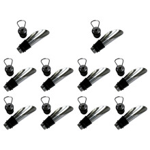 10X Stainless Steel Wine Stopper Pourer Metal Wine Pouring Drain Bar Home Wine Set Wine Stopper Champagne Stopper