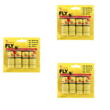 3X Kleverige Vliegenrol Kleverige Flyboard Vliegenstok Vliegenstok Muggenpapier Vliegenrol