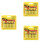 3X Sticky Fly Roll Sticky Flyboard Fly Stick Fly Stick Mosquito Paper Fly Roll 1