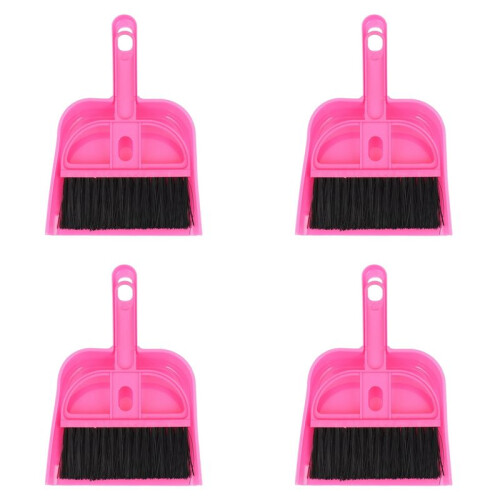 4X  Car Keyboard Cleaning Whisk Broom Dustpan Set