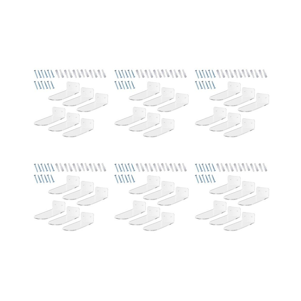 Floating Shoe Display Stand - 36 Shoe Shelf For Wall - Sneaker Levitation Display Shoe Wall Shelf 6031271093464