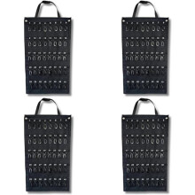 4X Versatile Roll- Key Storage Box, Portable Storage Box, Holds 40 Keys, Security Hook, for Home Office