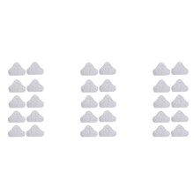 30 Pack Replacement Steam Mop Microfiber Cloth Pad for Mop X5 Triangular Drag