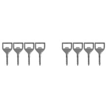 Metal Bottles Opener Kits 8 Pack Blank Stainless Steel Opener Insert DIY Metal Beer Opener Square Opener