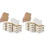 Eco-Friendly Natural Sponges for Dishes 30 Pack - Biodegradable Kitchen Sponge with Compostable Coconut Scrubber 2