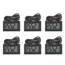 6X Thermometre Numerique de Refrigerateur Thermometre pour Le Congelateur LCD Refrigerateur Temperature -50 - 110 Celsius