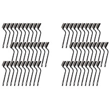 60 Pieces Wire Brush,Stainless Steel Brush,Curved Handle Masonry Scratch Brush,Metal Wire Brushes for Cleaning