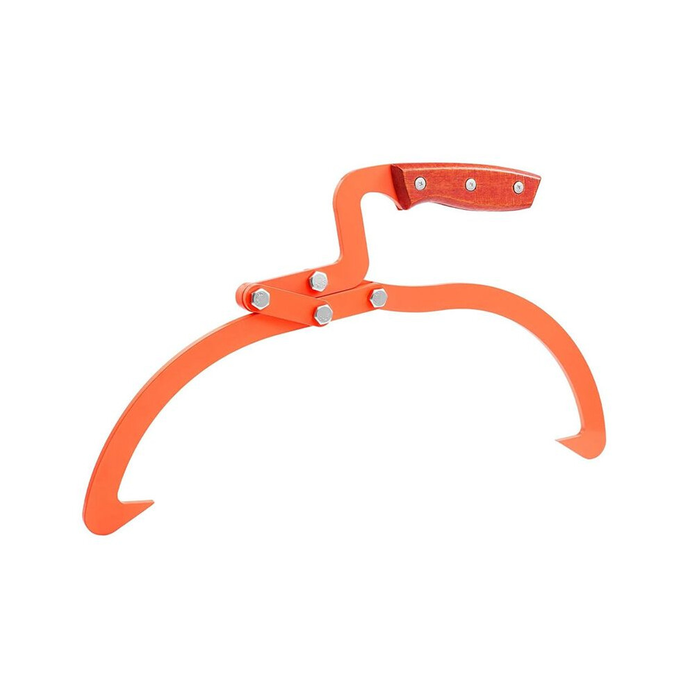20Inch Log Tongs Loads To 110 Lbs 2 Claw Skidding Tongs Non-Slip Grip Loading Capacity, Dragging & Carrying Tool 4713755171883