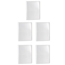 5X PP Pure Frosted Simple Cover Transparent Insert Type 5R 7 Inch PP Photo Album Write Collection 80 Photos Kid Gifts