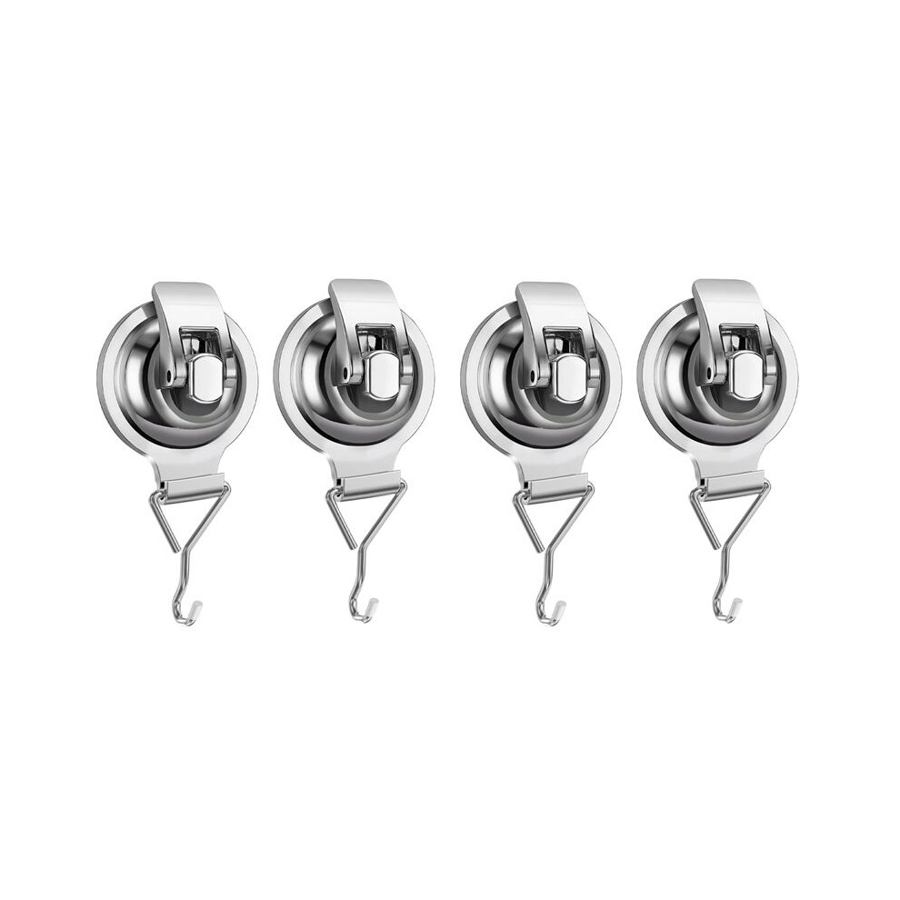 4X Powerful Punch-Free Suction Cup Hook, Vacuum Sticky Hook, Glass Wall-Mounted, Traceless Suction Cup 4712166954719