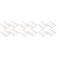 120 Piezas Ganchos para Tablero de Clavijas de 150 mm, Tablero de Listones de Pared, Exhibición Al Por Menor, Clavija de Tienda para 25 mm