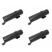 4X Universele Off-Road Motorfietsaccessoires Waterdichte Gereedschapsbuishandschoenen Regenjas Opbergdoos, M
