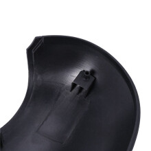 4Pcs ABS Black Door Wing MIRROR COVERS Near Passenger L+R for TRANSIT MK6 MK7 2000-2014