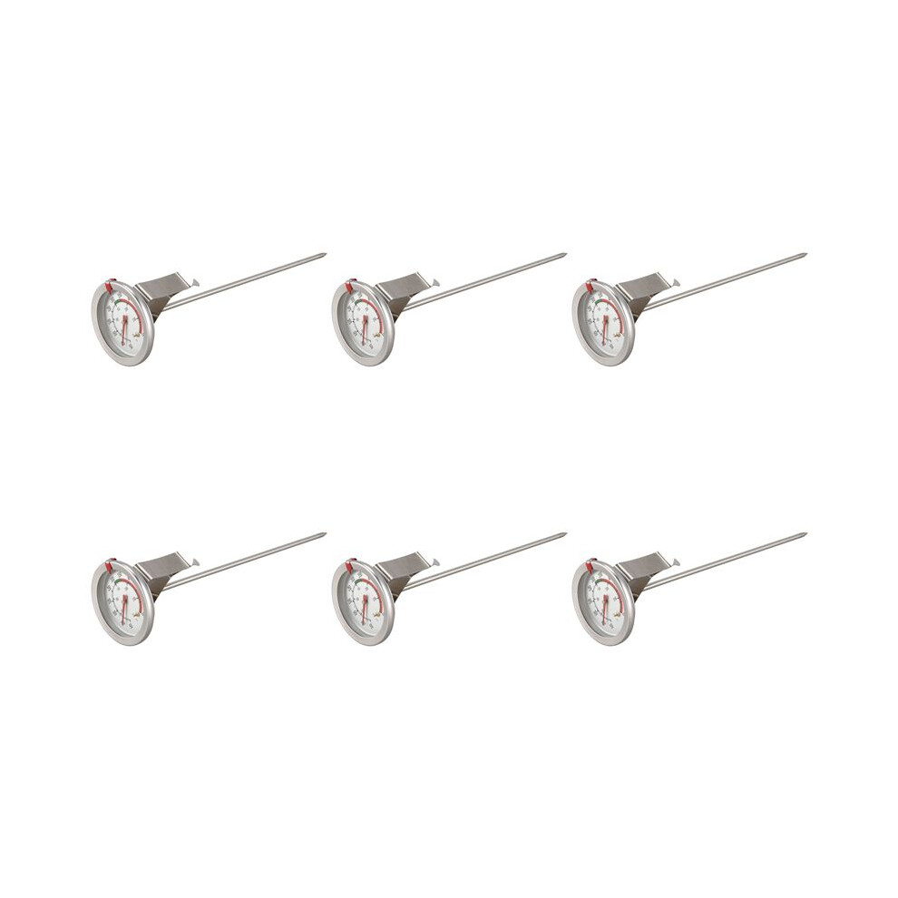 Handy 8 Inch Probe Deep Fry Meat Turkey Thermometer with 2 Inch Dial Stainless Steel (6 Piece) Vacuun Cartridge Filter