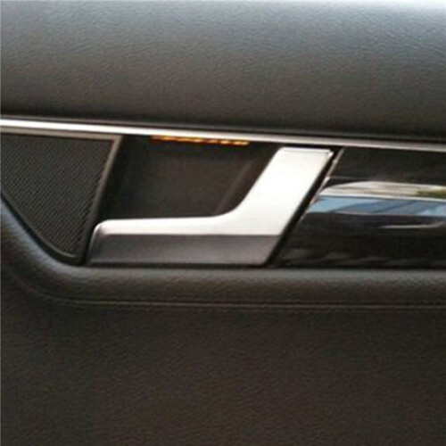 4x 2047201171 Matte Inside Interior Door Handle Set L+R for  C GLK Class W204 X204 1