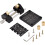 Woodworking Honing Guide Tools Chisel & Plane Blade Sharpening Kit Honing Guide,Angle Fixture, and Angle Gauge 1