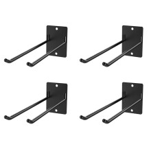 Heavy Duty Storage Organizer Steel Wall Mount for Garden Tools Shovel Rake Broom Organizer Wall Hook 4pcs