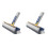 2X Long-Handled Floor Brush, Multi-Functional Scraping and Cleaning Brush, Cleaning Without Blind Spots 1