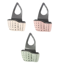 Hanging Basket, Sink Sponge Rack, Sink Organizer, Silicone Storage Box, Hangable Multifunctional Drainage Storage Basket