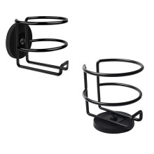Strong Magnetic Cup Holder, Fully Covered Anti Drop Drink Holder, Horizontal or Vertical Mount Metal Surface 2 Pack