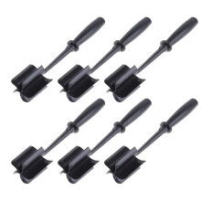 Kitchen Meat Grinder Masher Heat Resistant Non-Stick Hamburger Chopper Potato Masher Tool Kitchen Gadgets Black