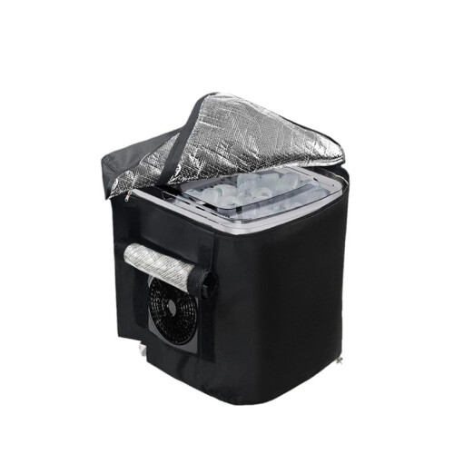 Ice Maker Insulation Cover Countertop Ice Maker Cover with Cold Snap Foil Layer Cold Insulation & Thermal Insulation
