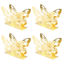 Paper Towel Holder, Suitable for Restaurant Hotel Cafe, Dining Table Vertical Square Towel Holder Base Gold