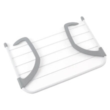 Percha de Almacenamiento Plegable Percha de Balcón para Calcetines y Zapatos Toallero Multifunción