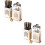 Kitchen Chopstick Holder Multi-Function Cutlery Holder No Need to Punch Holes, Wall-Mounted Spoon and Fork Holder B 1