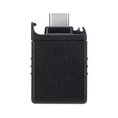 2Pcs 3.5mm Audio Adapter with Type-C Charging Port for  OSMO Action 4/5 Pro Supports External Microphone Input 1