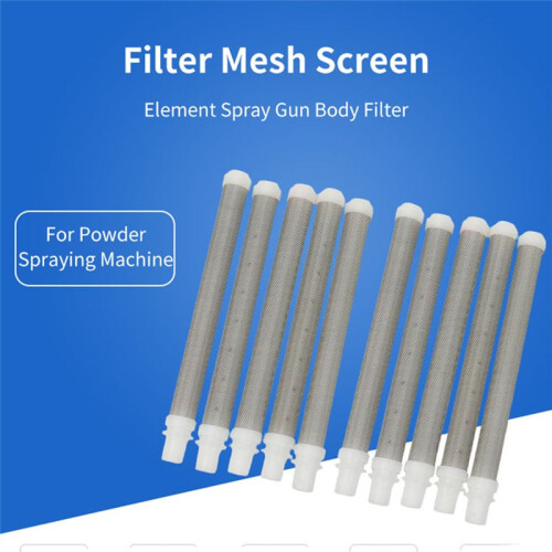 10 Pack Filter Repair Tools Airless Spray 60 Mesh Airless Spray Machine Accessories Filter for Various Models 1
