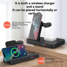 30W Fast Wireless Charger Stand for IWatch Charging Station