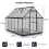 Birchtree BIRCHTREE 6X10FT Polycarbonate Greenhouse Dark Grey 9