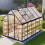 Birchtree BIRCHTREE 6X10FT Polycarbonate Greenhouse Dark Grey 11