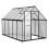 Birchtree BIRCHTREE 6X10FT Polycarbonate Greenhouse Dark Grey 12