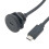 USB Type C 3.1 Female to Male Charging Socket Type-C Data Port with Threaded Fixed Panel Type USB-C Power Jack Connector 5